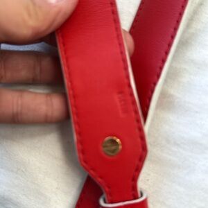 USED Louis Vuitton Monogram Red and Brown purse strap used on speedy